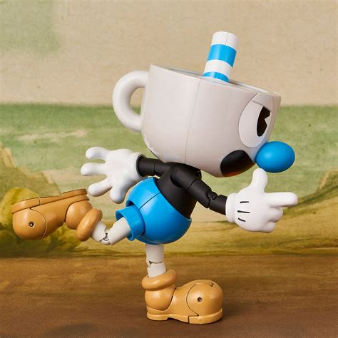 1000 Toys Cuphead Mugman Action Figure Multicolor Buy Online In