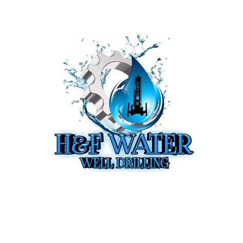 H&F Water Well Drilling Logo Creation | Freelancer