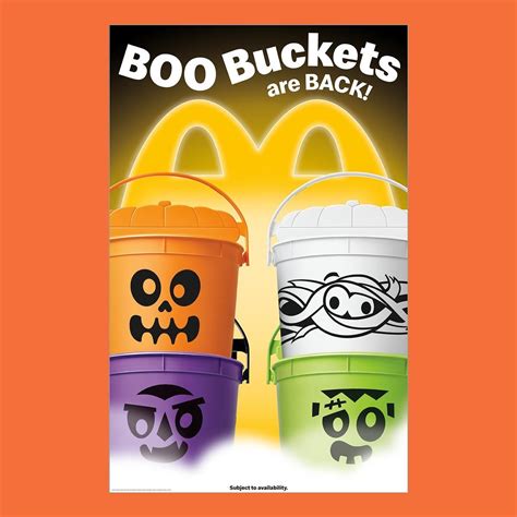 McDonald’s Halloween Bucket Happy Meals Are Back This Year