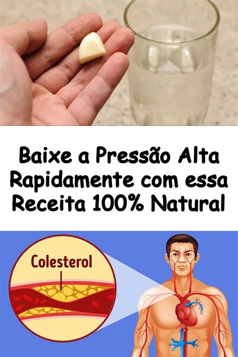 Receitas Naturais Para Baixar a Pressão Alta Passo a Passo