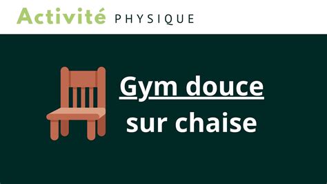 Séance de gym douce sur chaise pour seniors en 2023