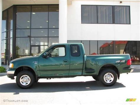 1999 Woodland Green Metallic Ford F150 Xlt Extended Cab 4x4 16762586 Photo 9