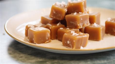 Premium AI Image | Soft and chewy caramels