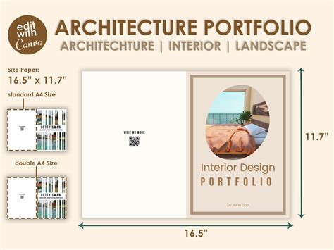 Landscape Architecture Design Portfolio Interior Design - Etsy