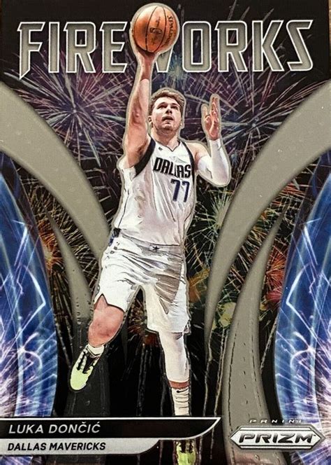 Luka Doncic 2021 Prizm 4 Fireworks Price Guide Sports Card Investor