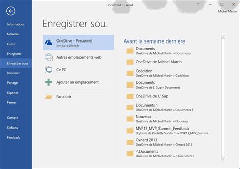 Word 2016 Enregistrement d un document Médiaforma