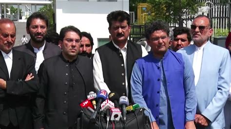 Live Pti Senior Leaderships Important Press Conference Youtube