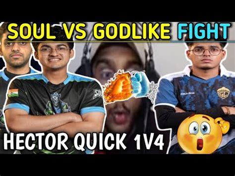 Soul Vs Godlike Latest Fight Sardarji React Hector Quick V In