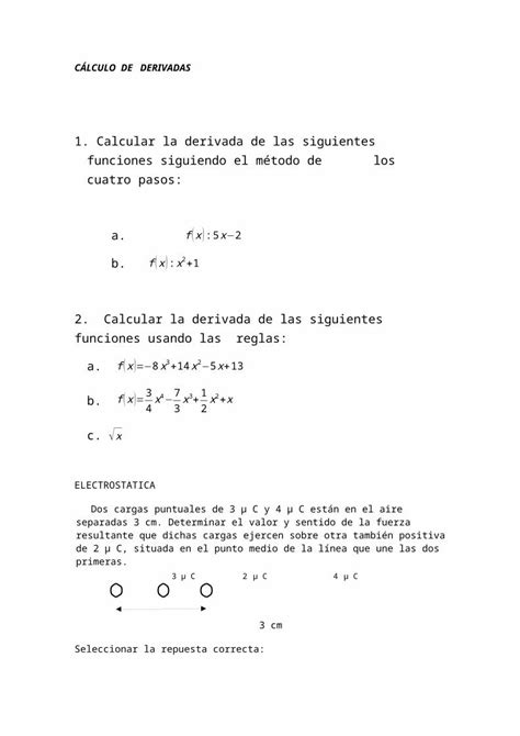 DOCX Cálculo de derivadas DOKUMEN TIPS