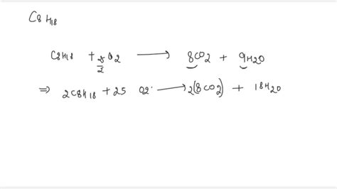 Solved What Mass Of Co2 Can Be Produced By The Complete Combustion Of 200 Kg Of Octane C8h18