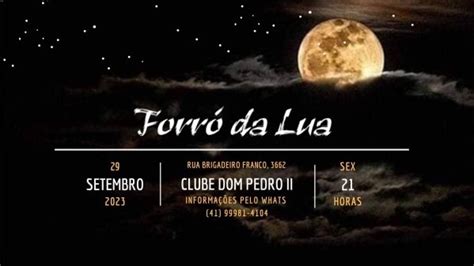 Forró da Lua 2023 Lua Cheia de Setembro em Água Verde Sympla