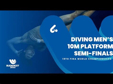 full event diving men  platform semi finals