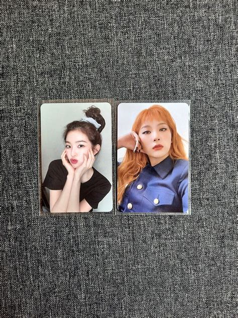 Wts Red Velvet Queendom Photocards Irene And Seulgi Pc Hobbies