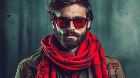 Premium Ai Image A Man Wearing Sunglasses