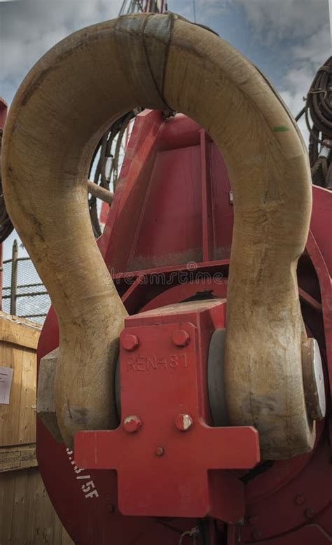 Huge Offshore Shackle Stock Photo Image Of Marine Anchor 97946744