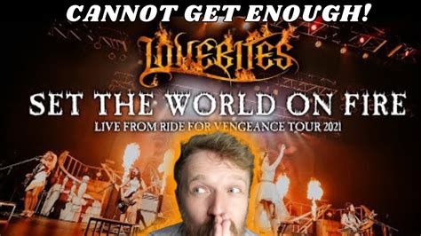 New Lovebites Fan Reacts To Set The World On Fire Live Lovebites