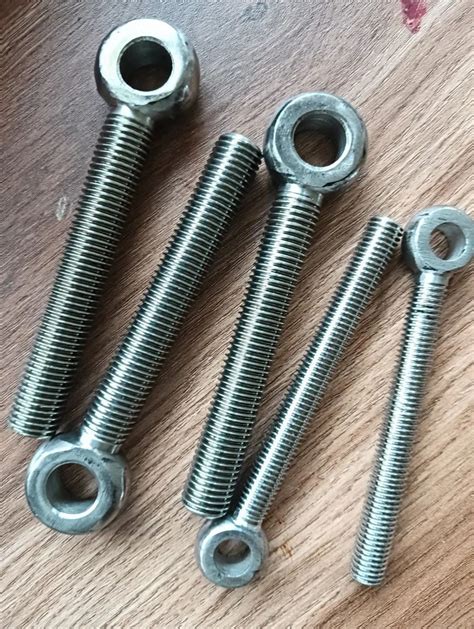 Round Base Stainless Steel Eye Bolt Diameter 3 Mm At ₹ 90piece In