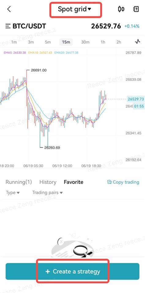 Spot Grid Tutorial Bitget