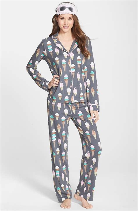 Pj Salvage Print Jersey Pajamas Nordstrom