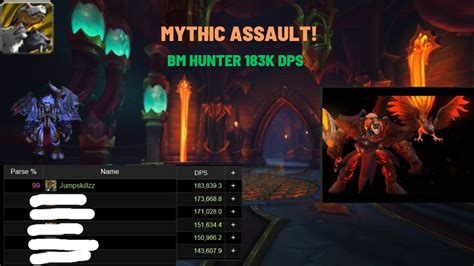 Mythic Assault Of The Zaqali Bm Hunter 183k Dps 99 Parse Worldofwarcraft Dragonflight