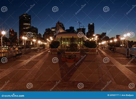 The Canada Place by Night, Vancouver Stock Image - Image of view ...