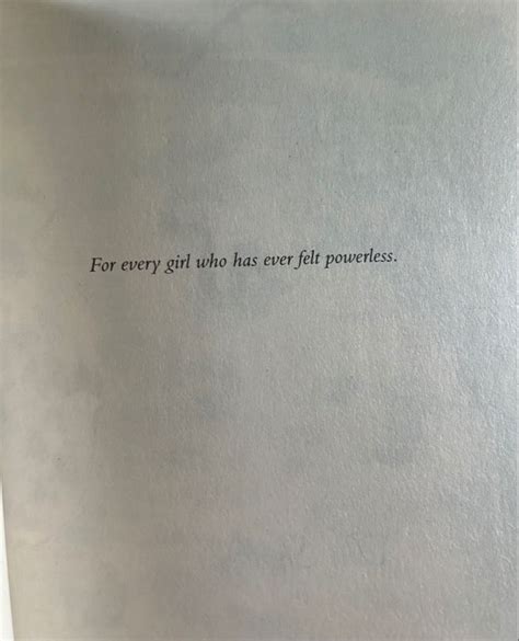 Powerless Book Dedication Lauren Roberts Book Aesthetic