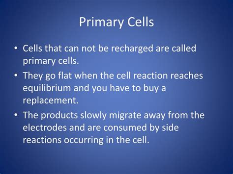 Ppt Cells And Batteries Powerpoint Presentation Free Download Id