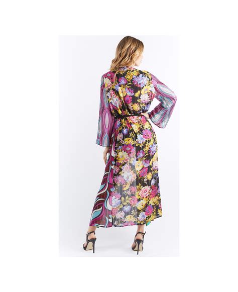 Miss Bikini Patchwork Print Robe Italist