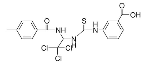 3 3 2 2 2 TRICHLORO 1 4 METHYL BENZOYLAMINO ETHYL THIOUREIDO