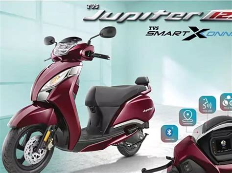 New tvs jupiter 125 smartxonnect launched in india ex showroom price ...