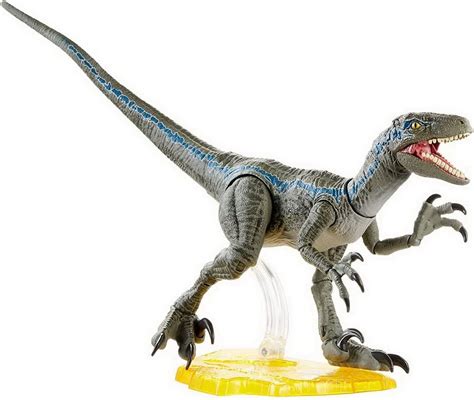 Jurassic World Velociraptor Blue Action Figure Dinosaur Toy Mattel ...