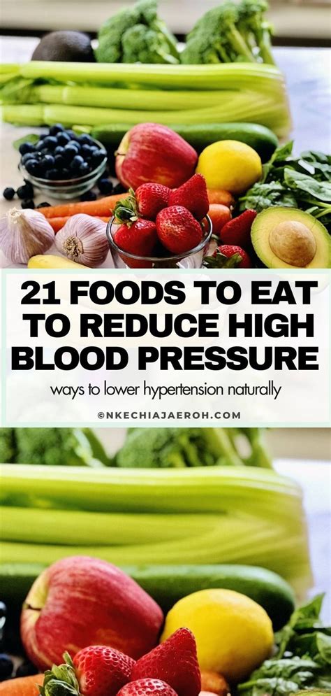 How To Reduce High Blood Pressure 21 Foods To Eat Lower Blood