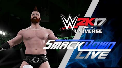 WWE 2K17 Universe Mode SmackDown Live Episode 2 YouTube