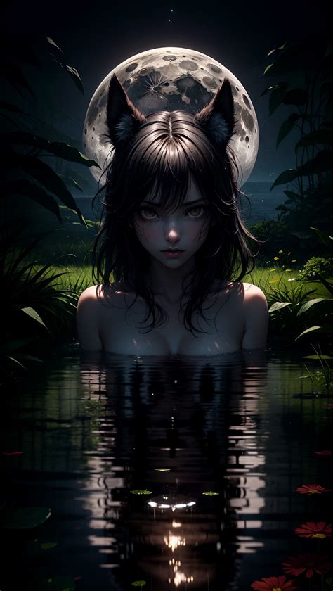 Moonlight Swim By Turkeyburgler420 On Deviantart