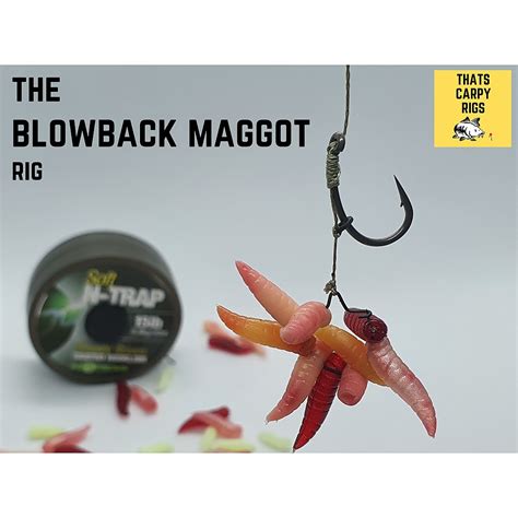 Maggot Clip Rig Blowback Professionally Tied Carp Rigs