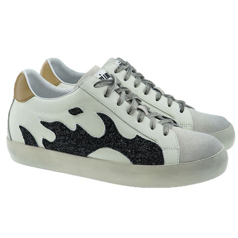 Zapatillas Sneakers Mujer Llamas Purpurina Bibilou Gamin Z Vk