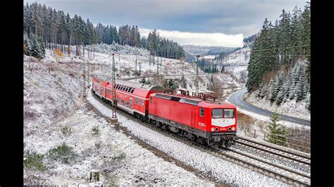 Der Erste Schnee WFL Ersatzzug Rail Sea Railadventure 183 500 SETG