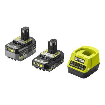 BATTERISETT RYOBI RC18120 242X ONE 18V 1X4 0AH BAUHAUS