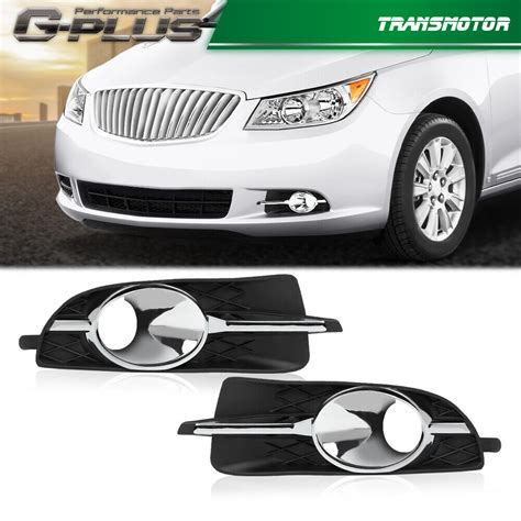 Pair Right Left Fog Light Lamp Trim Bezel Fit For Buick Lacrosse