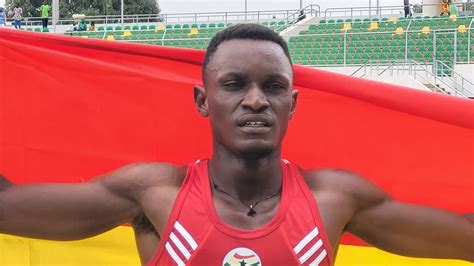 Baba Seidu Came Nd In The M Hurdles Men Sec Caa Region Ii