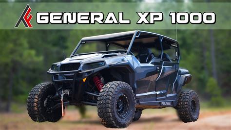 Polaris General Xp 4 1000 Roll Cage Thumper Fab Youtube