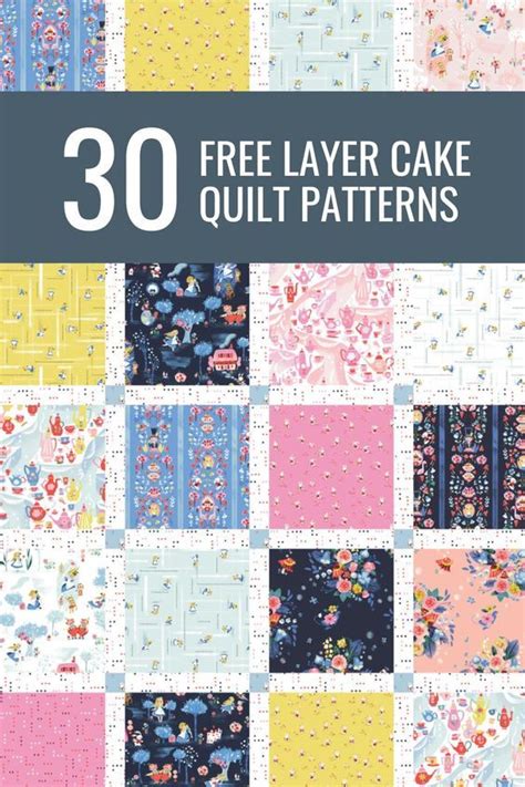 Totally Free Layer Cake Quilt Patterns For Beginners Hailey