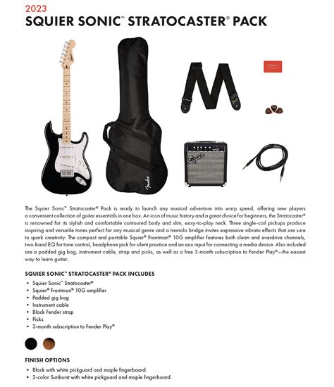 Fender Unveils Squier Sonic Series Music Instrument News