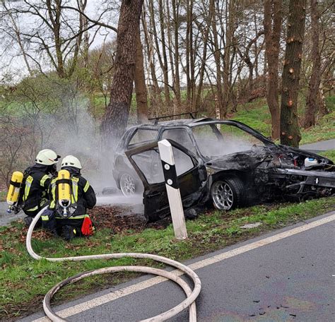 Vier Menschen bei schwerem Unfall in Spahnharrenstätte teils