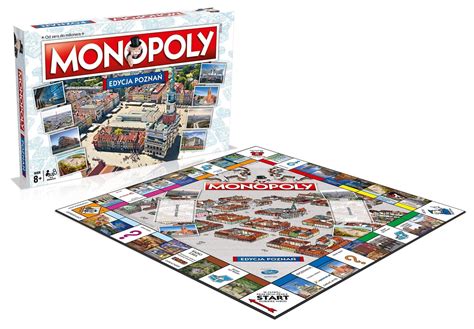 Monopoly Pozna Planszowa Gra Rodzinna Winning Moves Humbi Pl