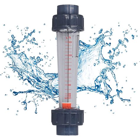 Nee Water Flow Meter Plastic Tube Type Instantaneous Liquid Flow Meter