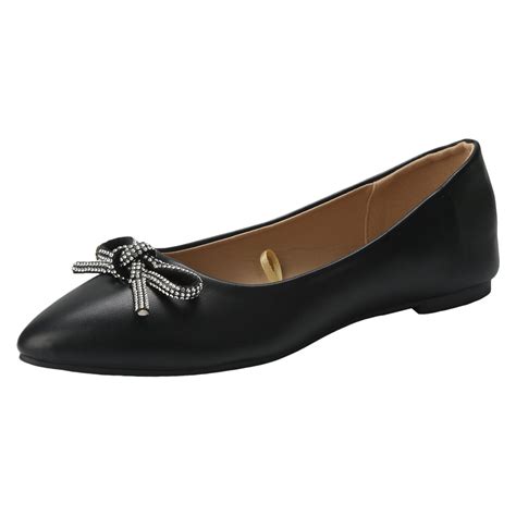 Cathalem Shoes for Women Comfort Women's Ballet Flats Dress Shoes ...