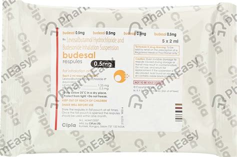 Budesal Mg Ml Packet Of Respules Uses Side Effects Price