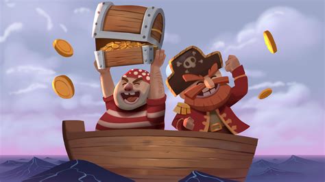 Treasure Island game cinematics on Behance