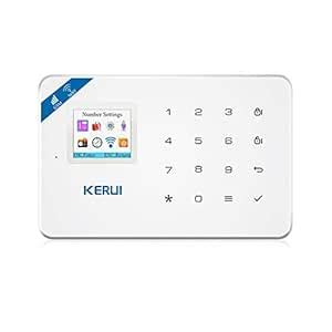 Kerui W18 Control Panel WiFi GSM SMS Home Burglar Security Alarm System